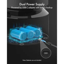 Petlibro Granary Automatische Dubbele Voerbak - Kattenvoerbak - 5 l Zwart