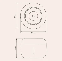 Petlux Drinkfontein Met Filter - Kattendrinkbak - Ø20x15 cm Pink M