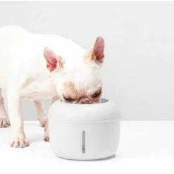 Petlux Drinkfontein Met Filter - Kattendrinkbak - Ø20x15 cm Wit M