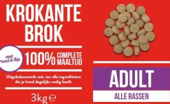 Pets Place Adult Krokante Brokken Gevogelte&Vlees - Hondenvoer