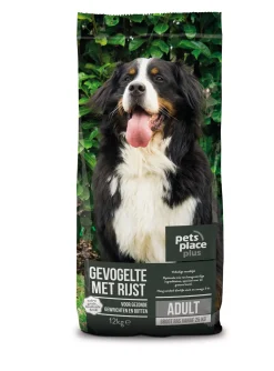 Pets Place Plus Hond Adult Maxi - Hondenvoer - Gevogelte Vlees 12 kg