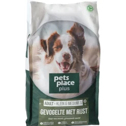 Pets Place Plus Hond Adult Mini - Hondenvoer - Kip Rijst 3 kg