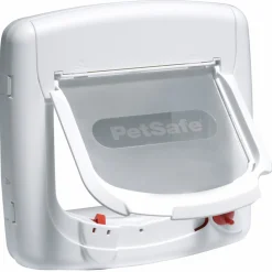 Petsafe Dierenluik 400 Luxe Magnetic S - Kattenluik - 24.3x10.6x25.8 cm Wit