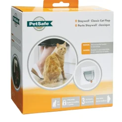 Petsafe Dierenluik 917 Met Tunnel S - Kattenluik - 22.6x10.5x22.8 cm Wit 917