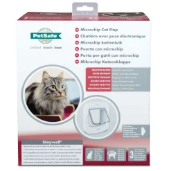 Petsafe Dierenluik Microchip - Kattenluik - 22.5x14x25.1 cm Wit