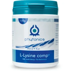 Phytonics L-Lysine Comp - Supplement - Weerstand - 100 g Hond/Kat
