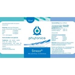 Phytonics Strezz - Anti stressmiddel - 50 ml Hond/Kat/Paard