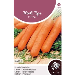 Pilstar Themaserie Wortelen Verb. Van Nantes - Groentezaden - 500 stuks