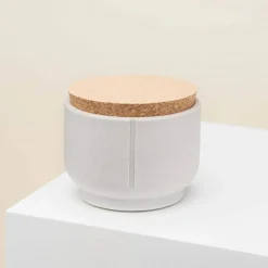 Pino Snoepdoos - Snacksbewaarbak - 14.5x13x11 cm Grijs Geschikt Voor Hond En Kat Small