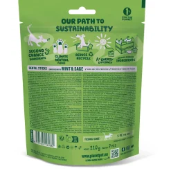 Planet Pet Society Dog Dental Fresh Breath - Hondensnacks - Mint Salie 210 g