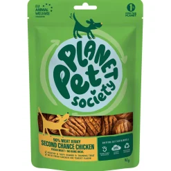 Planet Pet Society Dog Jerky Second Change - Hondensnacks - Kip 90 g