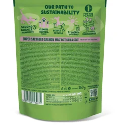 Planet Pet Society Dog Pouch Super Salvaged Skin & Coat - Hondenvoer - Zalm 260 g