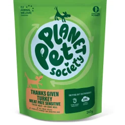 Planet Pet Society Dog Pouch Thanks Given Sensitive - Hondenvoer - Kalkoen 260 g