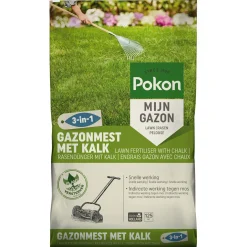 Pokon Gazonmest Met Kalk 3-In-1 - Gazonmeststoffen