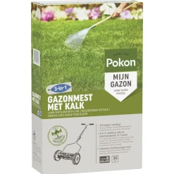 Pokon Gazonmest Met Kalk 3-In-1 - Gazonmeststoffen