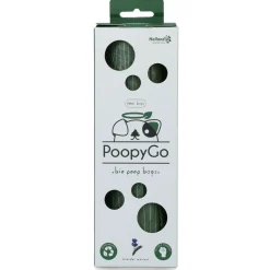 Poopygo Poepzakjes Lavendelgeur Tissue Box - Hondenpoepzakjes - 33x21 cm Groen Wit 300 stuks