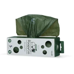 Poopygo Poepzakjes Lavendelgeur Tissue Box - Hondenpoepzakjes - 33x21 cm Groen Wit 300 stuks