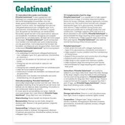 Primeval Gelatinaat Hond - Supplement - Gewrichten - Spieren