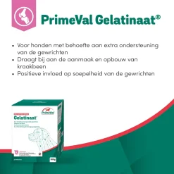 Primeval Gelatinaat Hond - Supplement - Gewrichten - Spieren