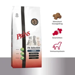 Prins Fit-Selection Senior Gevogelte&Vlees - Hondenvoer