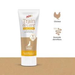 Prins Train & Care Dog Paté - Hondensnacks - Kip 75 g