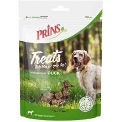 Prins Treats - Hondensnacks - Eend 120 g Geschikt Voor Alle Rassen