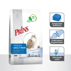 Prins Vitalcare Cat Adult Maxi Gevogelte - Kattenvoer