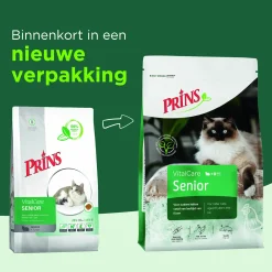 Prins Vitalcare Cat Senior Gevogelte - Kattenvoer