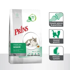 Prins Vitalcare Senior Gevogelte - Kattenvoer