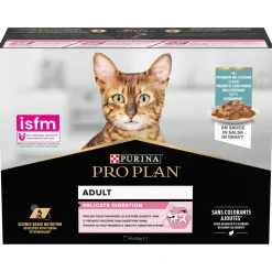 Pro Plan Cat Nutri Savour Delicate Multipack - Kattenvoer - Oceaanvis 10x85 g