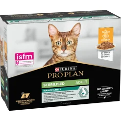 Pro Plan Cat Nutri Savour Sterilised Multipack - Kattenvoer - Kip 10x85 g
