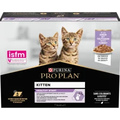 Pro Plan Cat Nutri Savour Junior Multipack - Kattenvoer - Kalkoen 10x85 g