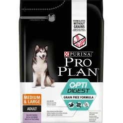 Pro Plan Dog Adult Medium & Large Sensitive Digestion Grain Free Kalkoen - Hondenvoer