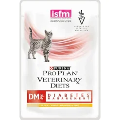 Pro Plan Veterinary Diets Feline Dm Diabetes - Kattenvoer - Kip 10x85 g