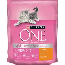 Purina One Junior - Kattenvoer - Kip Granen 800 g