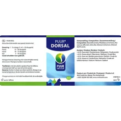 Puur Natuur Dorsal - Supplement - Wervels - 50 ml Hond/Kat