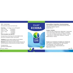 Puur Natuur Echina - Supplement - Weerstand - 50 ml Hond/Kat