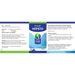 Puur Natuur Hepato - Supplement - Lever