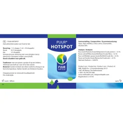 Puur Natuur Hotspot - Huidverzorging - 50 ml