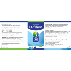 Puur Natuur Laryngo - Supplement - Luchtwegen - 50 ml