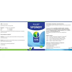 Puur Natuur Spondy - Supplement - Gewrichten - Spieren - 50 ml
