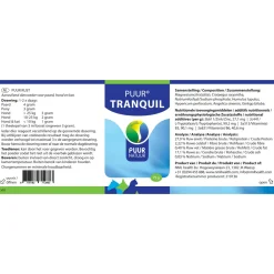 Puur Natuur Tranquil - Anti stressmiddel - 75 g