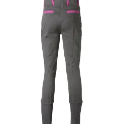 P3-Wear Rijbroek Kids Grijs&Roze - Ruiterkleding