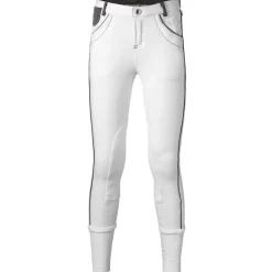 P3-Wear Rijbroek Kids Wit - Ruiterkleding