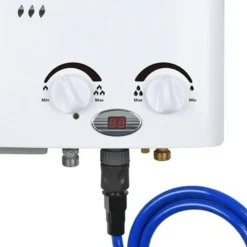 Qlima Draagbare Outdoor Douche - Recreatie - 29x15x37 cm 5.5 l Wit