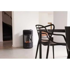 Qlima Gaskachel Gh8034 - Verwarming - 44x42x72 cm 15 kg Zwart 3.4 kWatt