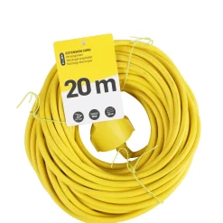 Q-Link Verlengsnoer 2x1.5mm - Elektra - 20 m Geel