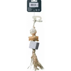 Quapas! Rodent Toy Natural - Speelgoed - 4x4x32 cm per stuk