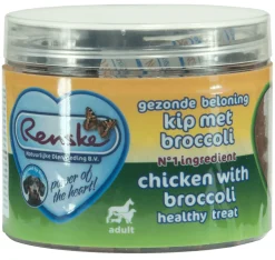 Renske Gezonde Beloning Hartjes 100 g - Hondensnacks