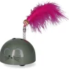 Robocat Grey Mouse - Kattenspeelgoed - Grijs Pink Met Madnip